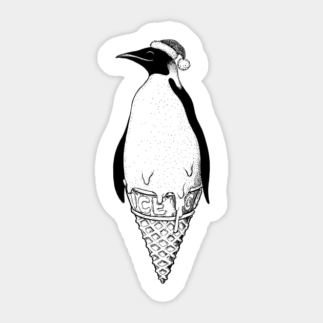 penguin Sticker by rudoi